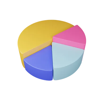 Kuchendiagramm  3D Icon