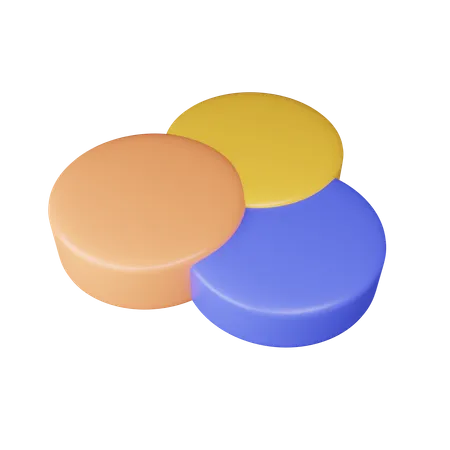 Kuchendiagramm  3D Icon