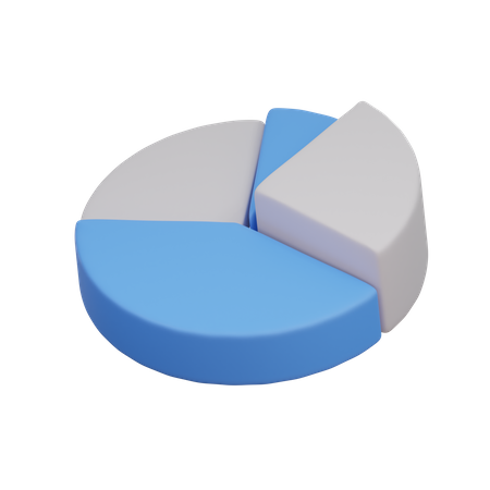 Kuchendiagramm  3D Icon