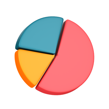 Kuchendiagramm  3D Icon