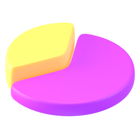 Kuchendiagramm  3D Icon