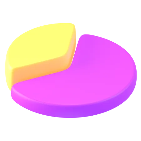 Kuchendiagramm  3D Icon