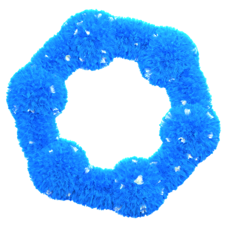 Kreisförmige Fuzzy  3D Icon