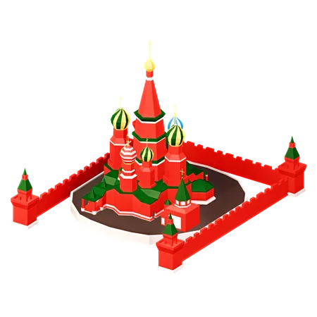 Kremlin  3D Icon