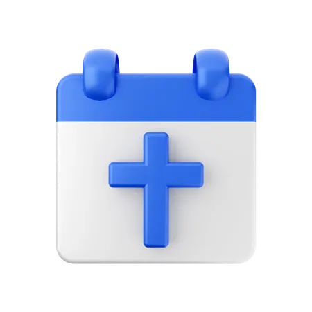 Kreuzdatum  3D Icon