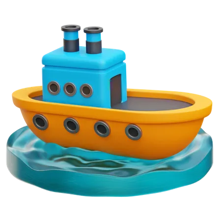 Kreuzfahrtschiff  3D Icon