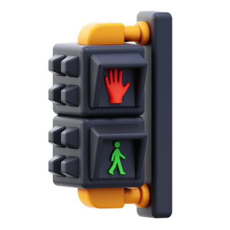 Kreuzungszeichen  3D Icon