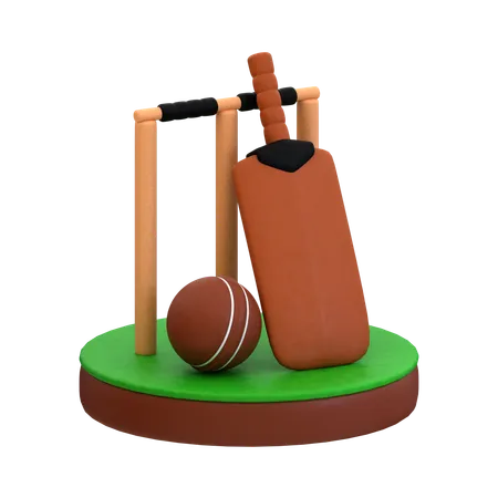 Kricket  3D Icon