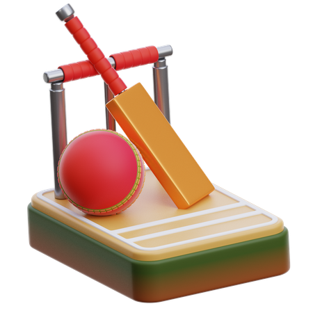 Kricket  3D Icon