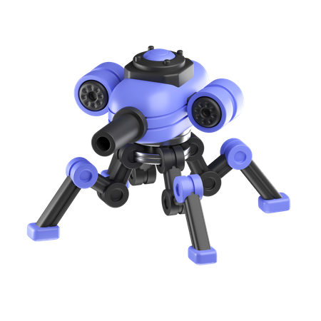 Kriegsroboter  3D Icon