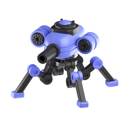 Kriegsroboter  3D Icon