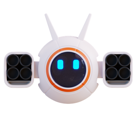 Kriegsroboter  3D Icon