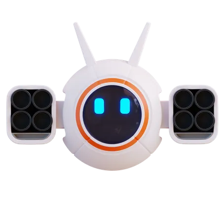 Kriegsroboter  3D Icon