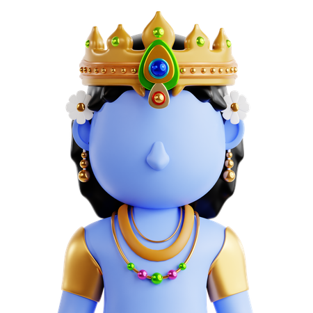 Krishna  3D Icon