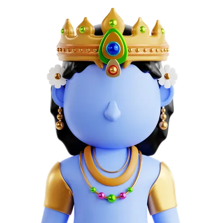 Krishna  3D Icon