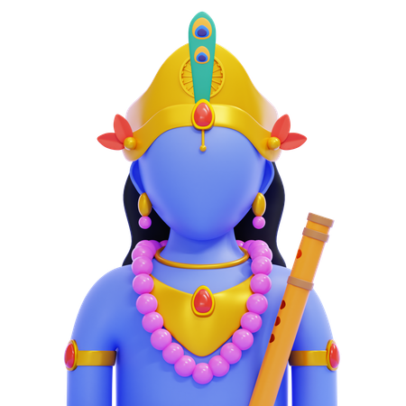 Krishna  3D Icon