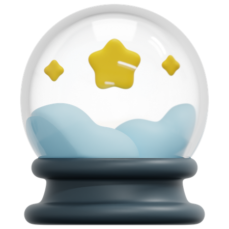 Kristallkugel  3D Icon