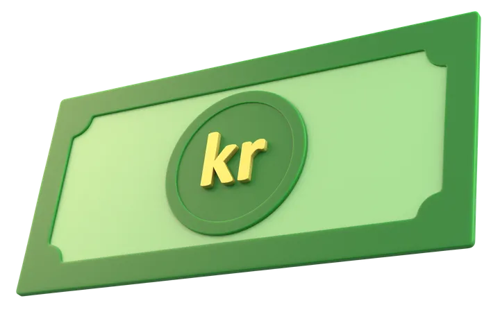 Krone Money  3D Icon