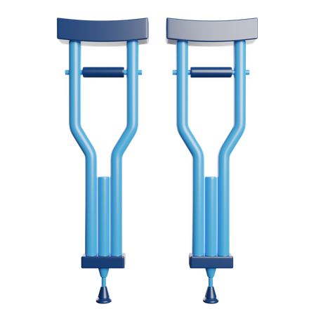 Krücken  3D Icon