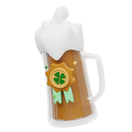 Becher bier  3D Icon