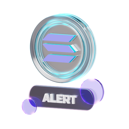 Krypto-Alarm  3D Icon