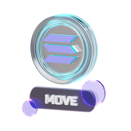 Krypto-Bewegung  3D Icon
