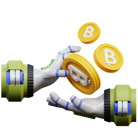 Krypto-Kreditplattform  3D Icon