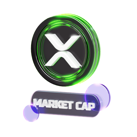 KRYPTO-MARKT-KAPITALISIERUNG  3D Icon