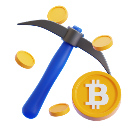 Krypto-Mining  3D Icon