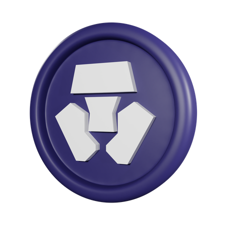 Kryptomünze  3D Icon