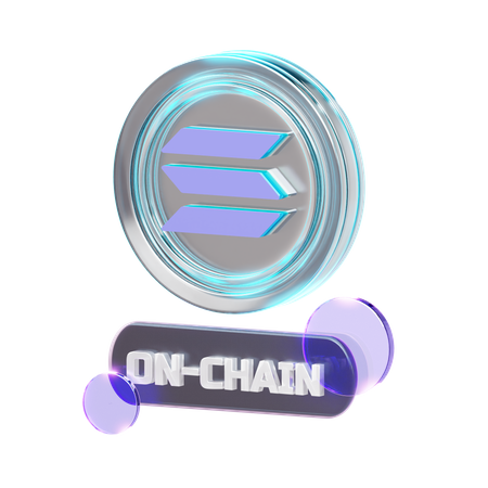 Krypto-Onchain  3D Icon