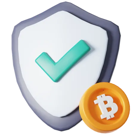 Krypto-Sicherheit  3D Icon