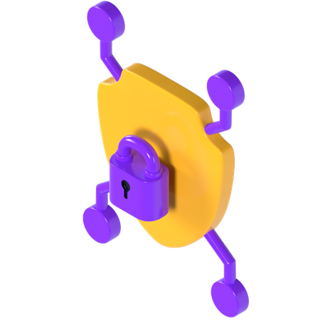 Krypto-Sicherheit  3D Icon