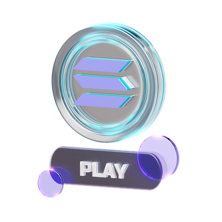 Krypto-Spiel  3D Icon