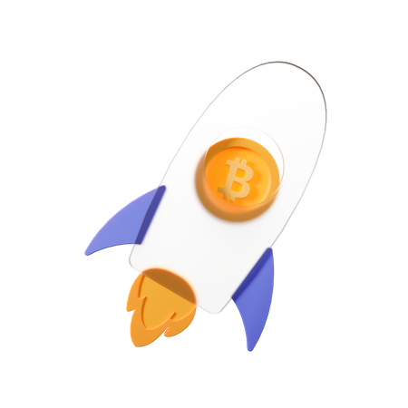 Krypto-Startup  3D Icon