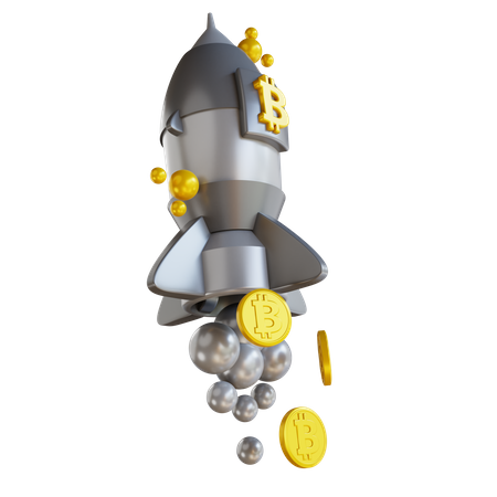 Krypto-Startup  3D Icon