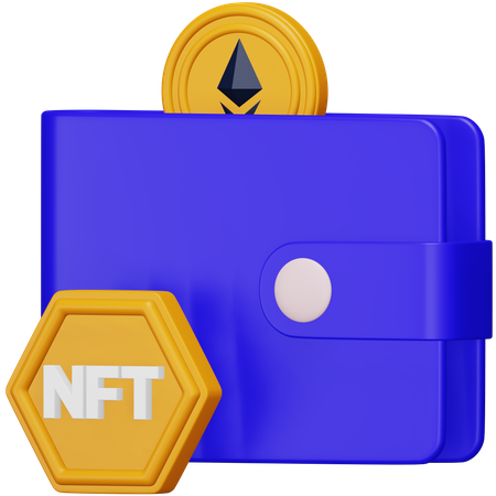 Krypto-Wallet  3D Icon