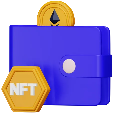 Krypto-Wallet  3D Icon