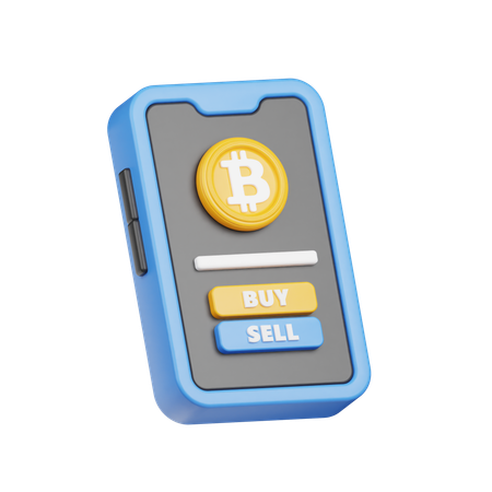Kryptomarkt  3D Icon