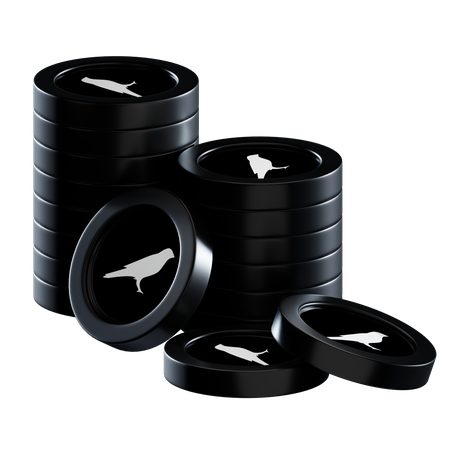 Ksm Coin Stacks  3D Icon