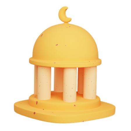 둥근 천장  3D Icon
