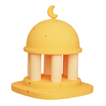 둥근 천장  3D Icon