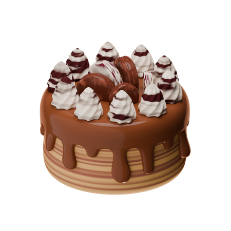 Kuchen  3D Icon