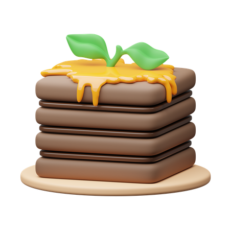 Kuchen  3D Icon