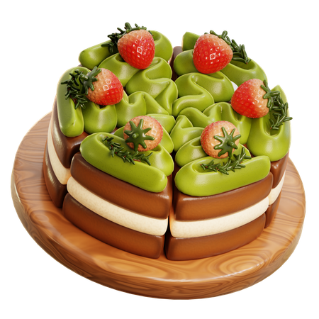 Kuchen  3D Icon
