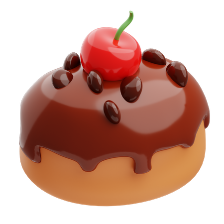 Kuchen  3D Illustration