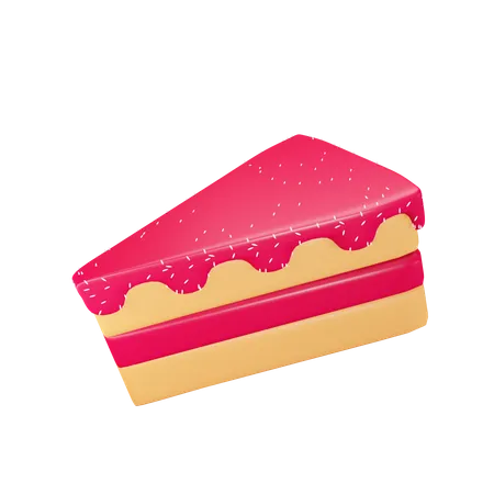 Kuchen  3D Icon