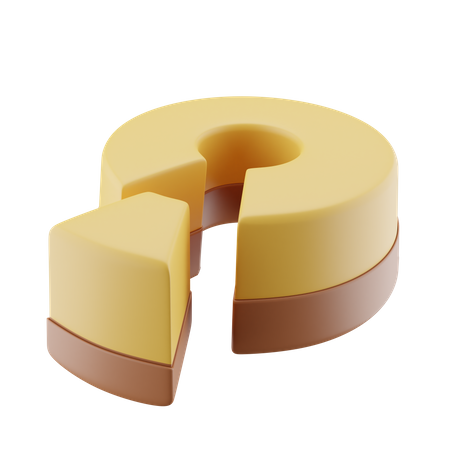 Kuchen  3D Icon