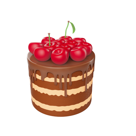 Kuchen  3D Icon