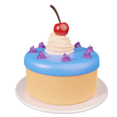 Kuchen  3D Icon